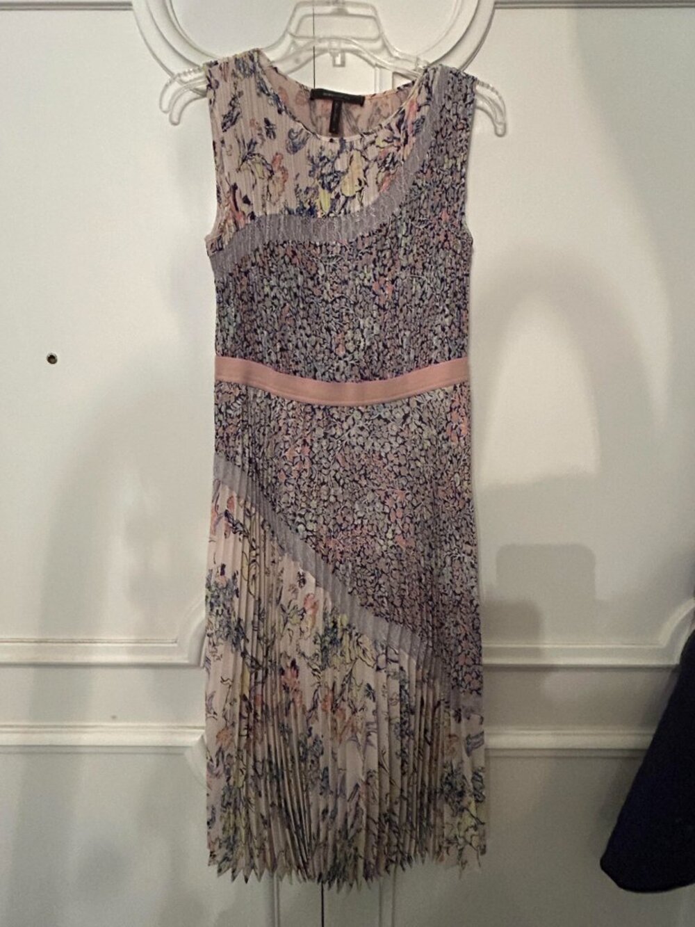 BCBGMaxAzria Camilla Contemporary Pleated Dress